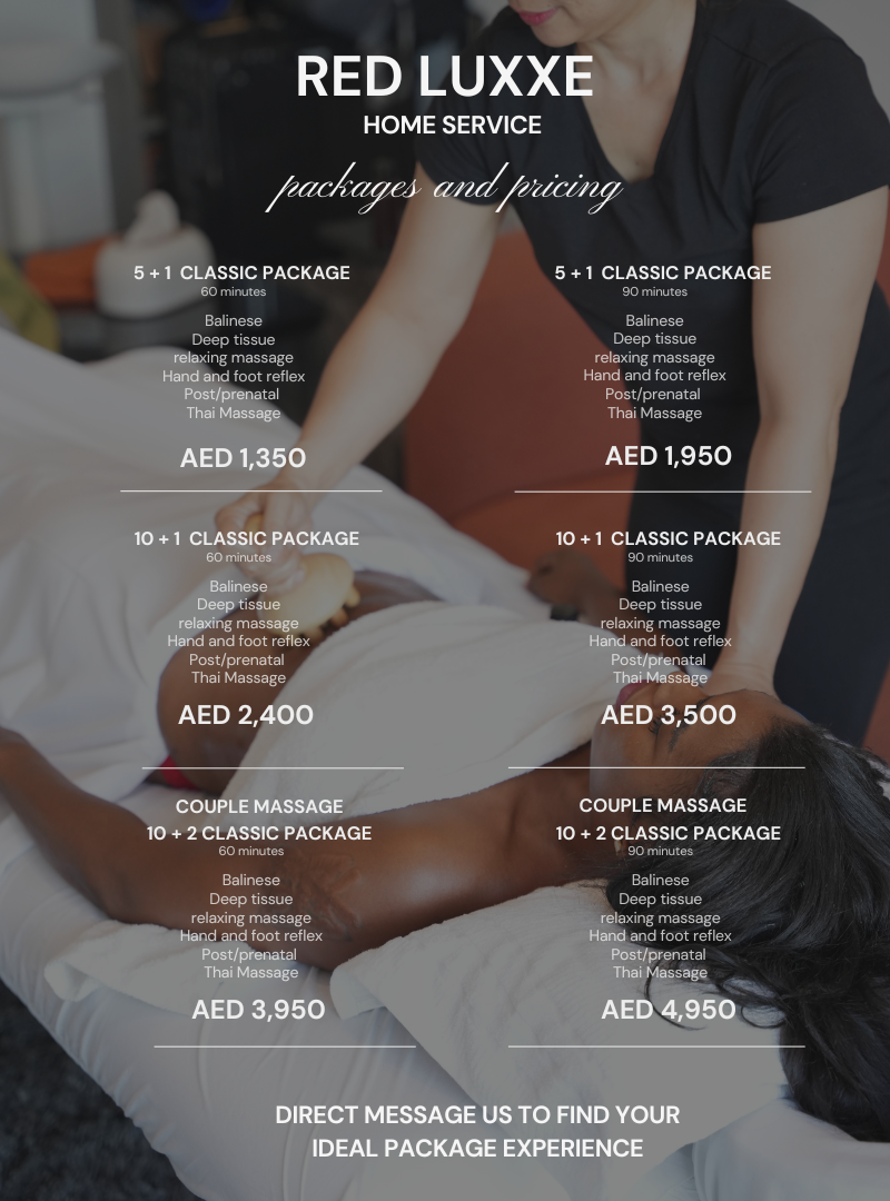 Black Red Minimalist Beauty Packages and Pricing Instagram Story